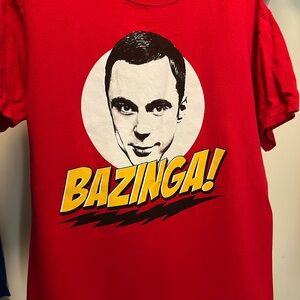 Big Bang Theory Sheldon Bazinga Shirt